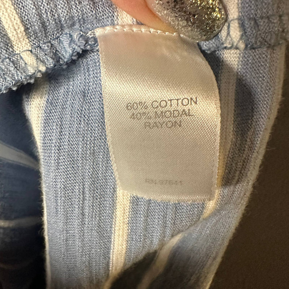 J Jill Nautical Stripes Shift Dress Size Medium - Picture 8 of 8